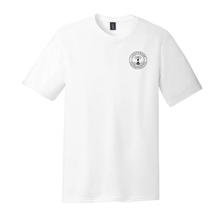 Lighthouse Chiropractic Next Level Apparel® Unisex CVC Tee - White