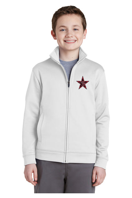 Sport-Tek® Youth Sport-Wick® Fleece Full-Zip Jacket