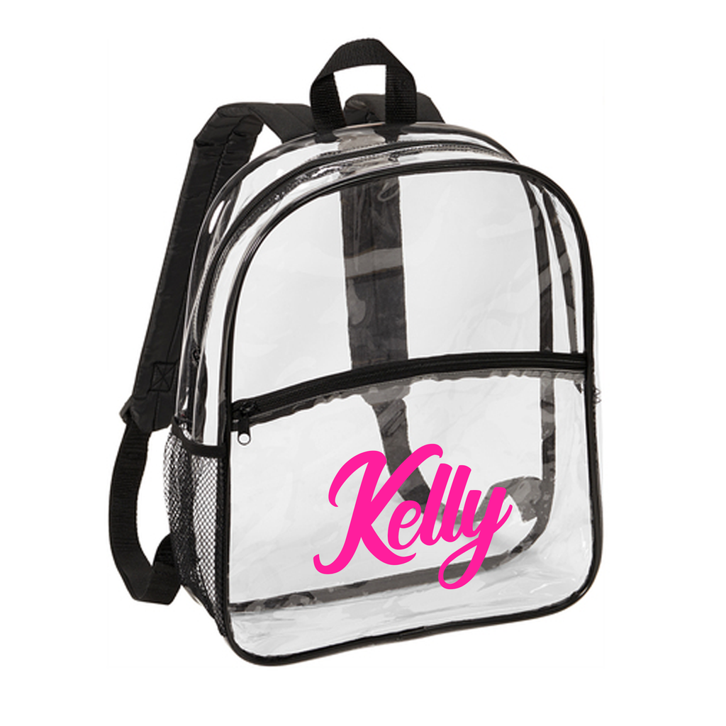 Clear Stadium Bags and Backpacks