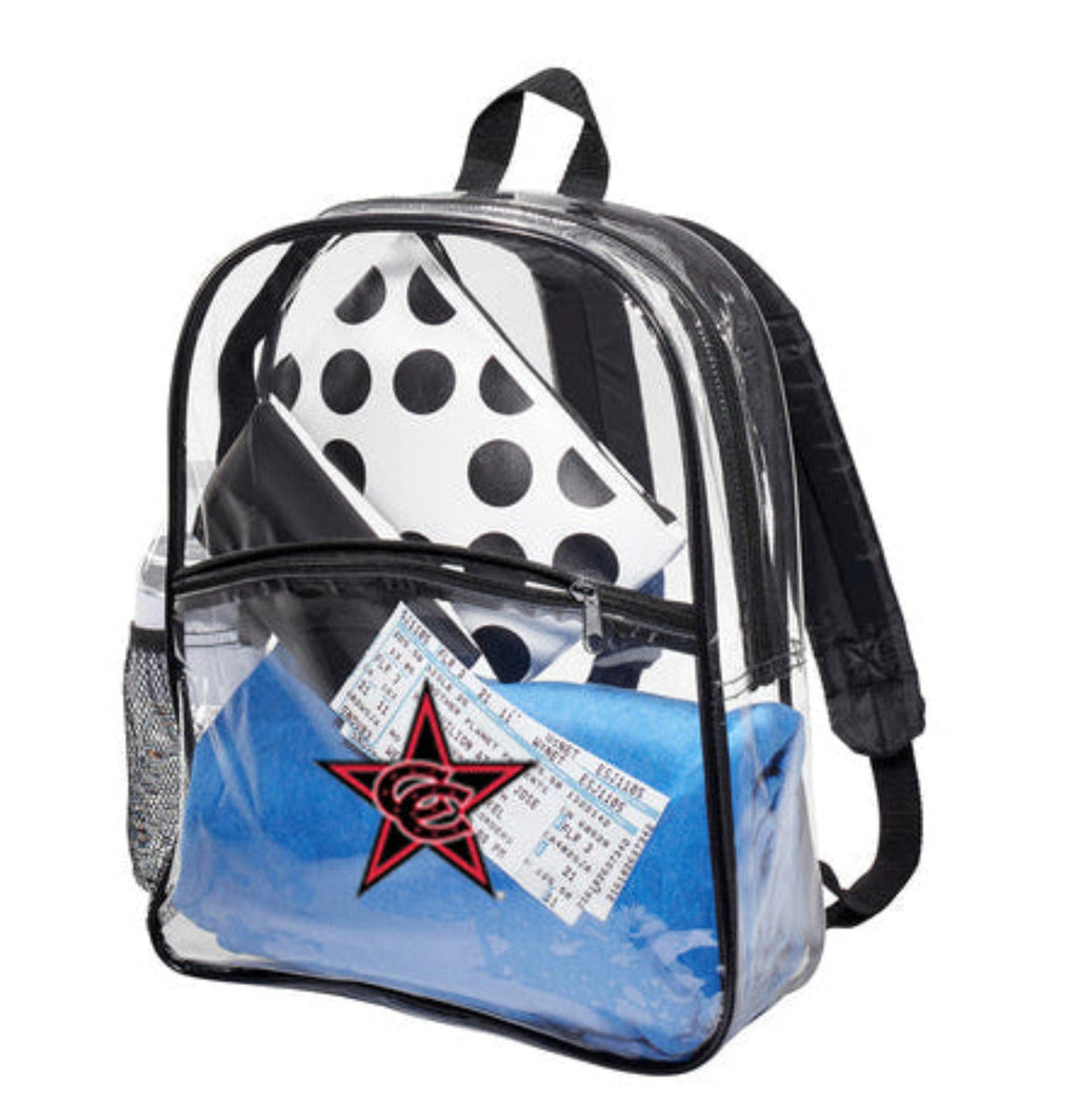 Clear Stadium Bags and Backpacks
