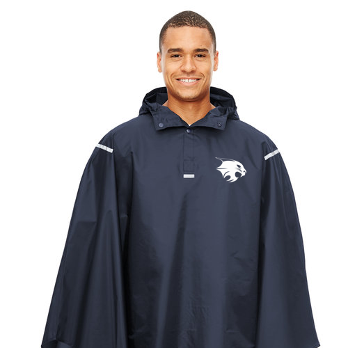 Trophy - Team 365 Adult Zone Protect Packable Poncho with Logo
