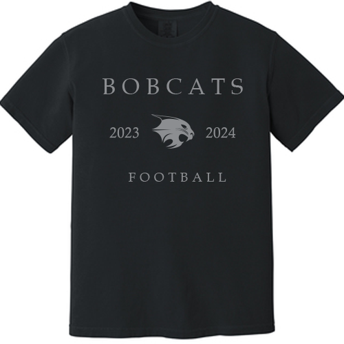Trophy Club - Comfort Colors ® Heavyweight Ring Spun Tee - Bobcat Graphic II