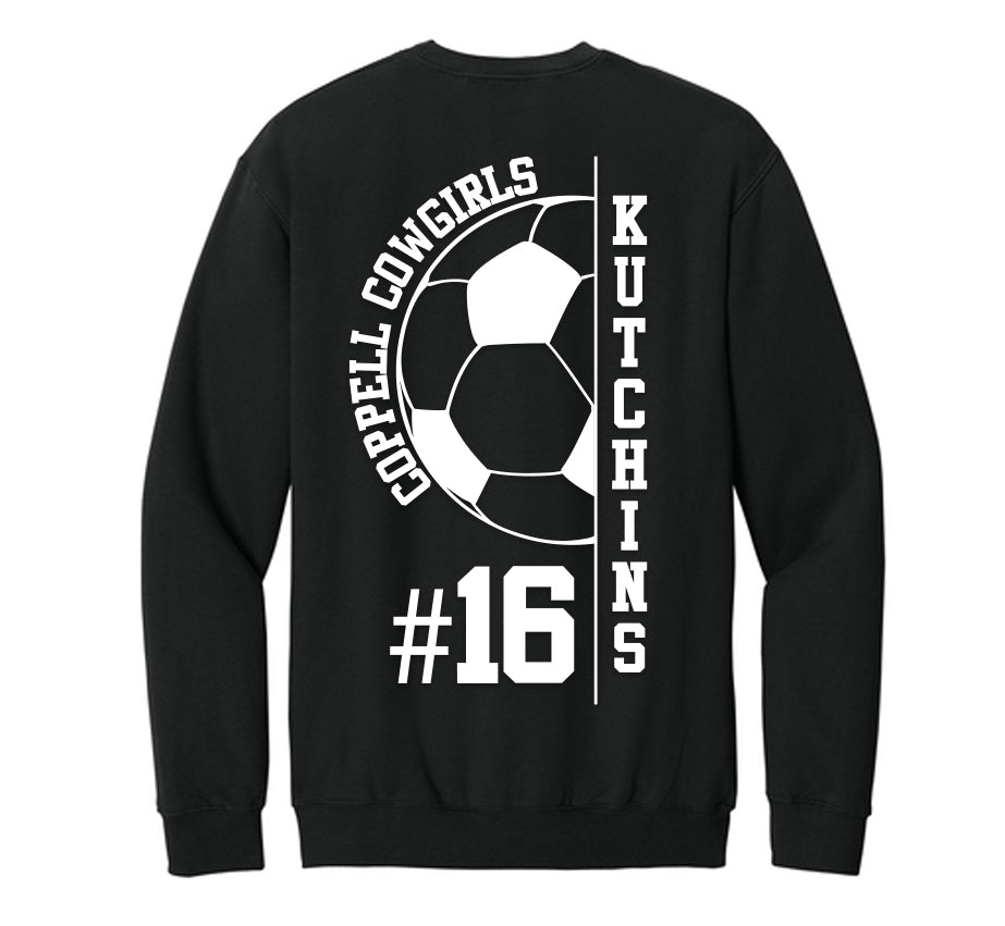 Custom Soccer Mom Crewneck Sweatshirt