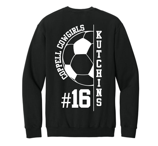 Custom Soccer Mom Crewneck Sweatshirt