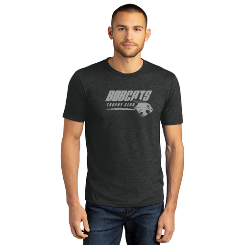 Trophy Club - District ® Perfect Tri ® DTG Tee - Bobcat Graphic