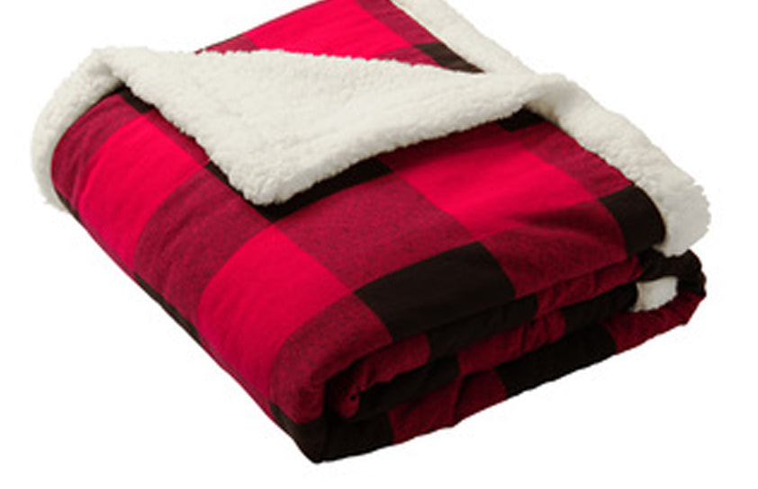Port Authority ® Flannel Sherpa Blanket