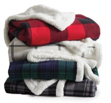 Port Authority ® Flannel Sherpa Blanket