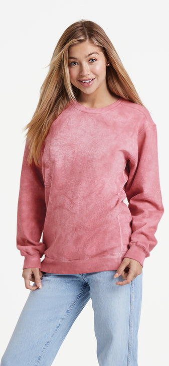 Comfort Colors® Color Blast Crewneck Sweatshirt