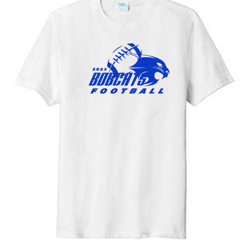 Trophy Club - Comfort Colors ® Heavyweight Ring Spun Tee - Bobcat Football Graphic