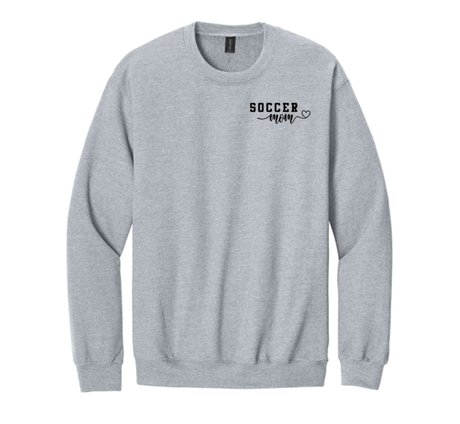Custom Soccer Mom Crewneck Sweatshirt