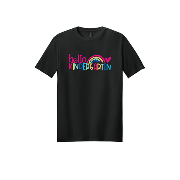 Hello Kindergarten - Gildan Softstyle Tee