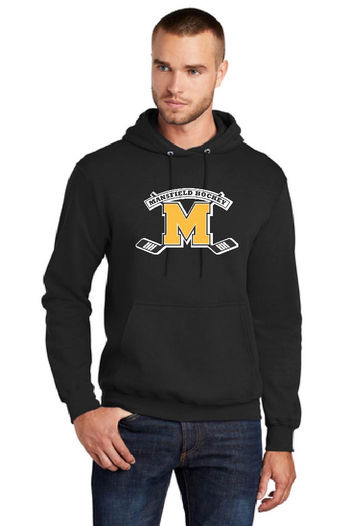 Mansfield Hockey Hoodie Front ONLY