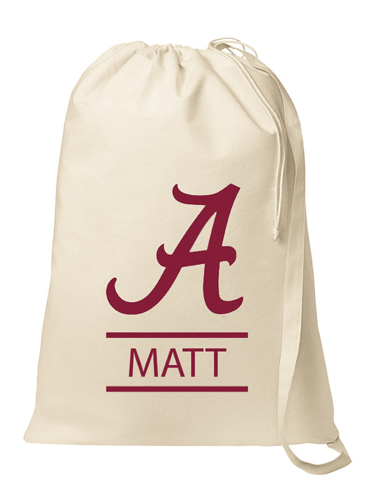 Personalized Core Cotton Laundry Bag