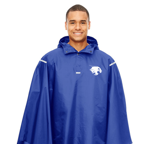 Trophy - Team 365 Adult Zone Protect Packable Poncho with Logo