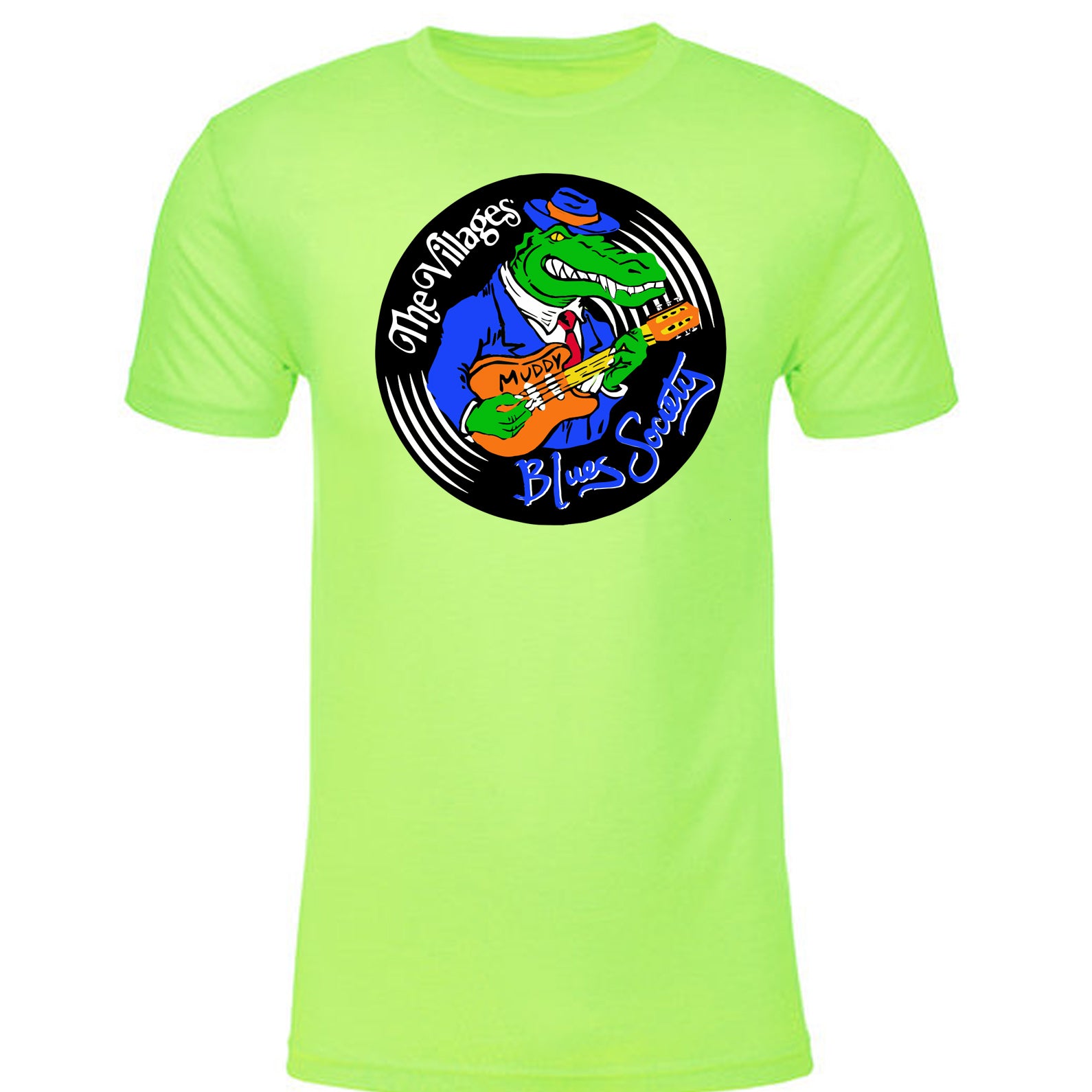 Villages Blues Society Neon Muddy Shirt