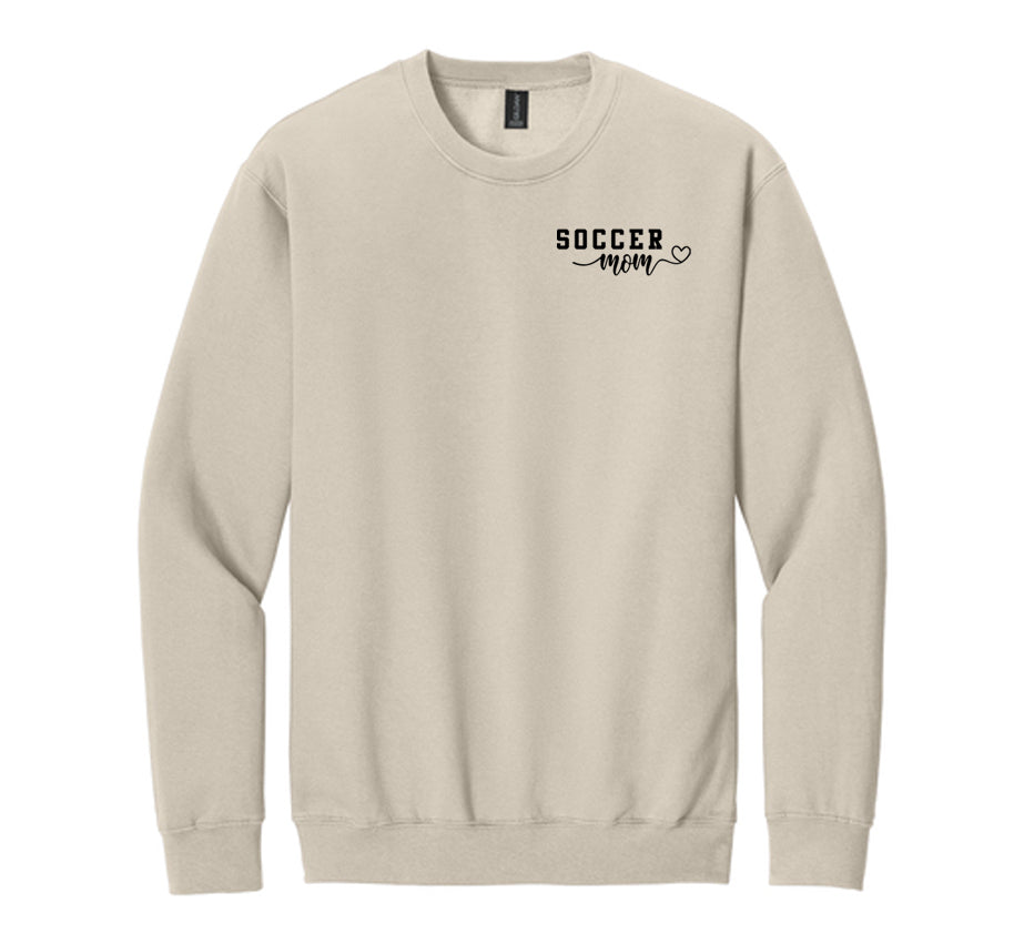 Custom Soccer Mom Crewneck Sweatshirt