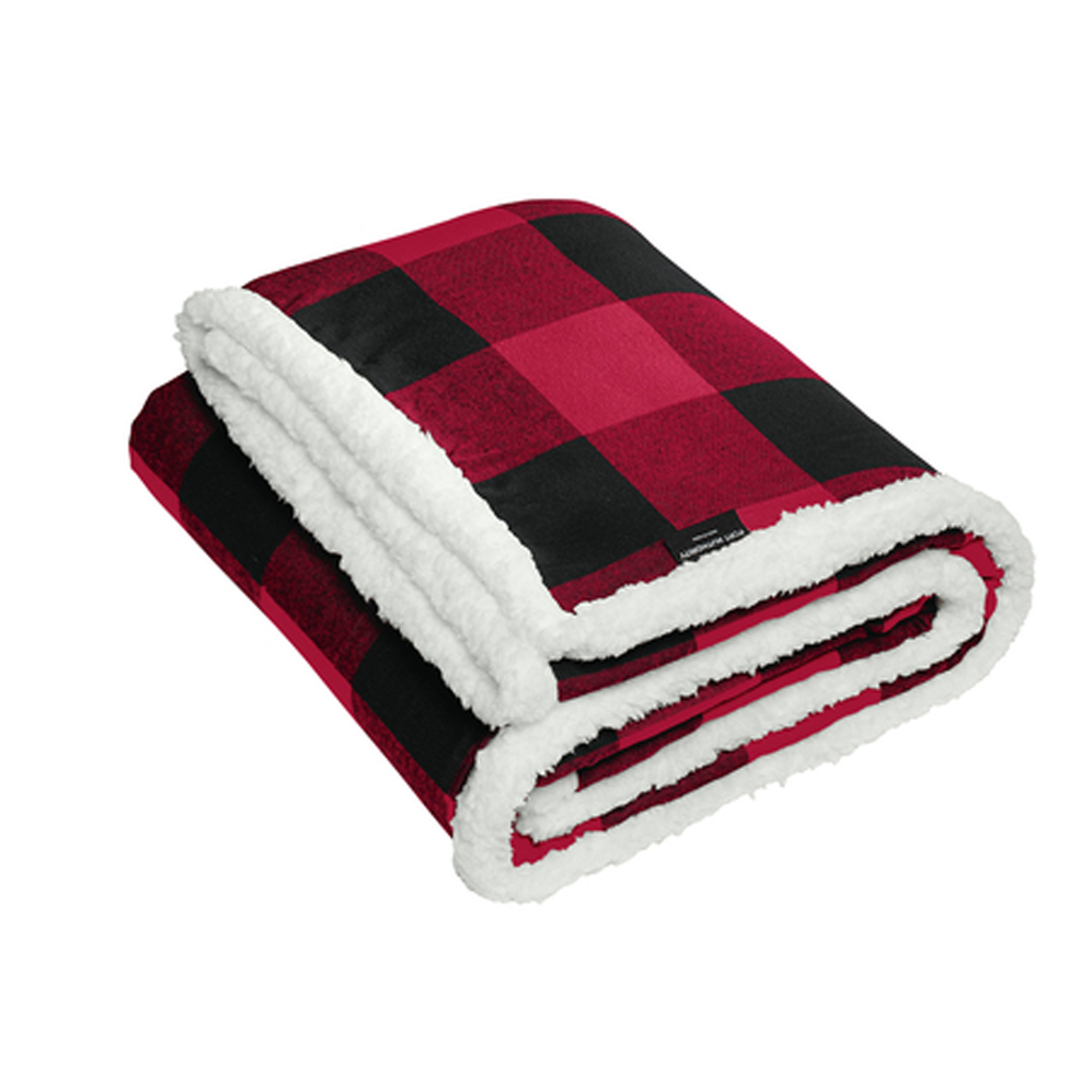 Coppell Star Custom Port Authority ® Flannel Sherpa Blanket