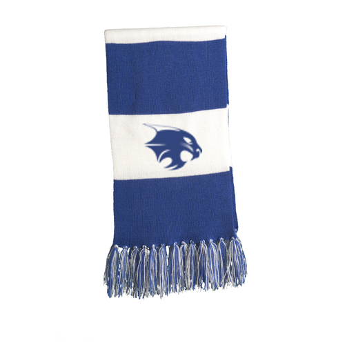 Trophy Club Outerwear-  Scarf with Bobcat logo
