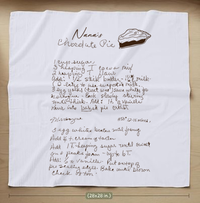Custom Tea Towels