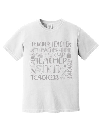 Teacher's Collage - BELLA+CANVAS ® Women’s Triblend Short Sleeve Tee