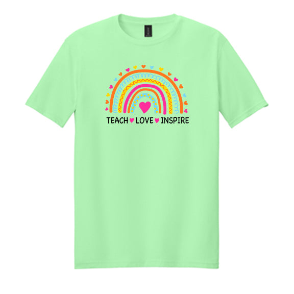 Teach, Love, Inspire - Gildan Softstyle Tee